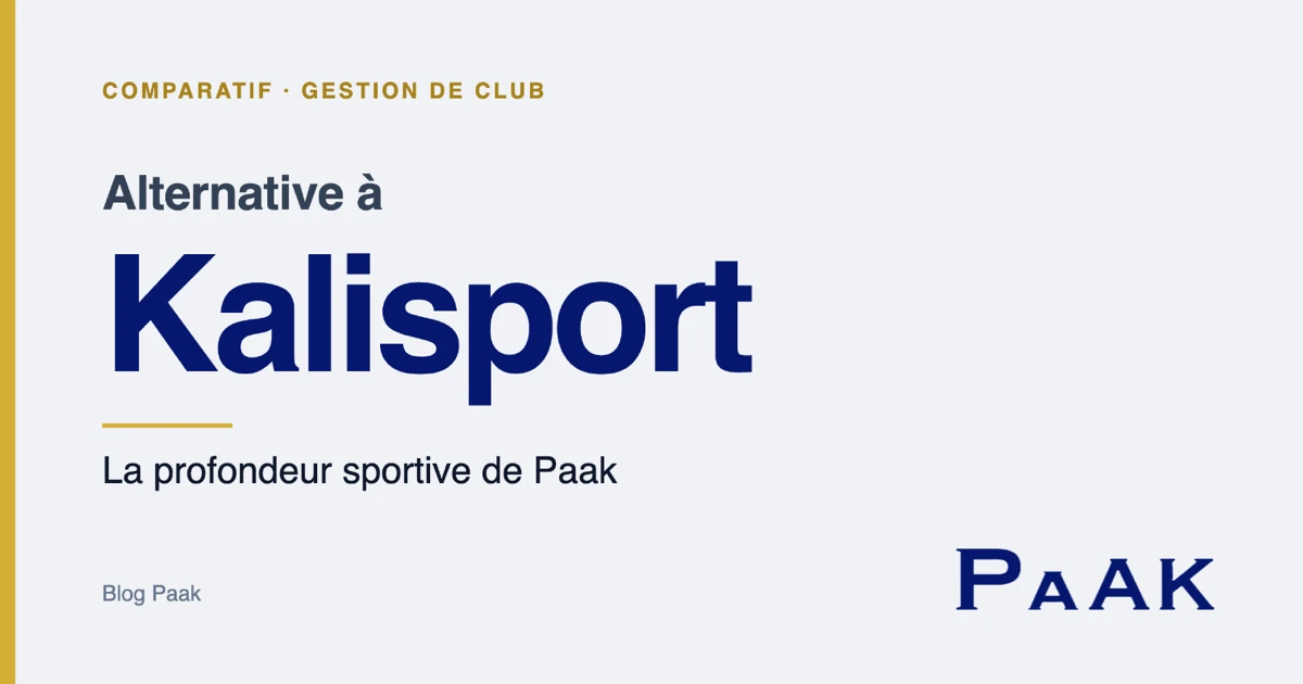 Alternative à Kalisport : la profondeur sportive de Paak